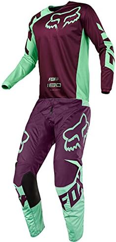 Fox Racing 180 Race Green Jersey/ Pant Combo - Size LARGE/ 32W
