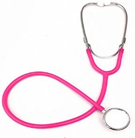 Pro Single Head Stethoscope for Doctor Nurse Vet - Pink, 8 Colors Available