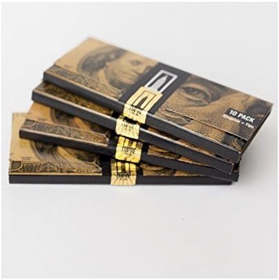 Empire Rolling Benny Rolling Papers and Tips $100 Bill Benny - 3 Pack (3 Wallets)