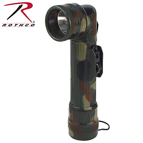 Rothco CE D-Cell Angle Flashlight, Camo