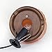 Spantik Heavy 9-13 lbs Himalayan Salt Lamp with Dimmer Switch Cord and wood base 10-11 Inch Height