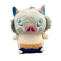 St.Mandyu Demon Slayer: Kimetsu no Yaiba/Bungo Doll Anime Cartoon Short Plush Pillow Creative Cute Gift Pillow Sofa Lumbar Pillow Anime Fans Gift(H05)