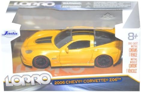 Jada Lopro - 2006 Chevy Corvette Z06 Scale 1:64 - Yellow