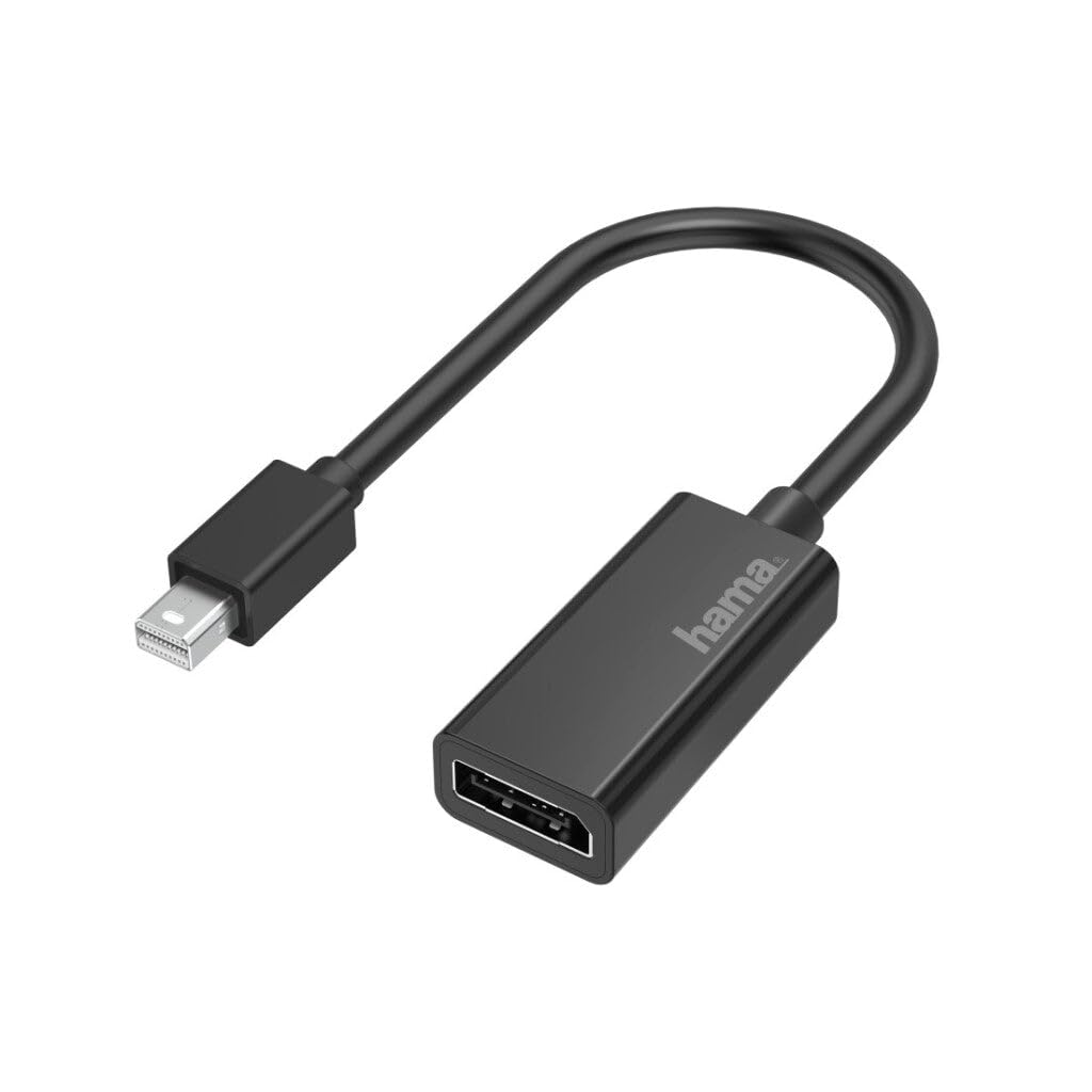 Hama Video Adapter, f. Mini-DisplayPort - DisplayPort Port, Ultra-HD 4K