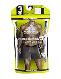adidas Climalite Performance - Calzoncillos tipo bóxer para hombre (3 unidades)