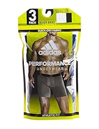 adidas Climalite Performance - Calzoncillos tipo bóxer para hombre (3 unidades)