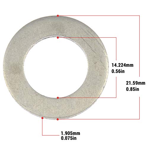 20Pack of Oil Crush Washers/Drain Plug Gaskets compatible with Honda