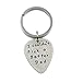 Charm.L Grace Father's Vintage Keychain Quote Guitar Pick I couldn't Pick a Better Dad Fathers Day Gift