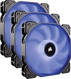 CORSAIR AF120 LED Low Noise Cooling Fan Triple Pack - Blue Cooling CO-9050084-WW
