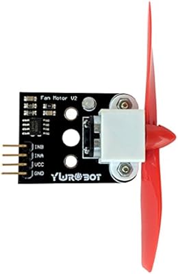 YwRobot Fan Module V2 - Reversible 5V DC Motor with L9110 Driver Chip and  Built-in Indicator LED - Electronic Building Block for Arduino:  Amazon.com.au: Toys & Games