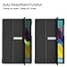 PULEN for Samsung Galaxy Tab S5e Case,PU Leather Smart Case with Stand [Anti Slip][Shock-Absorption] Lightweight Protective Cover (with Auto Wake/Sleep Function) for Galaxy Tab S5e 10.5-Inch (Black)