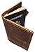 Leather Passport Cover,Passport Holder travel gifts for Men Women Couple - Brown