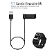 MoKo Garmin Vivoactive HR Charger, Replacement Data Sync USB Charging Cable Clip Charging Cable for Garmin Vivoactive HR Sport Watch, BLACK