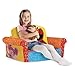Marshmallow Furniture 2-in-1 Flip Open Couch Bed Sleeper Sofa Kid's Furniture for Ages 18 Months and Up, Elmo