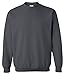 Gildan Men's Heavy Blend Crewneck Waistband Sweatshirt, Large, Sport Grey
