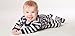 Magnetic Me Striped Velour Baby Footie