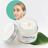KBeautyNaturals | Snail Repair Cream Multipurpose Whitening and Wrinkle Improvement | 2.36oz | Snail Secretion Filtrate 85% Provides Outstanding Face Regeneration and Recovery. Made In Korea