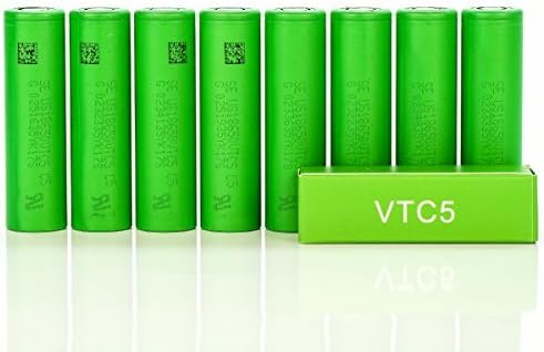 Sony VTC5 18650 2600mah 30A US18650VTC5 rechargeable batteries ( 8-Pack ) | authentic original flat top battery