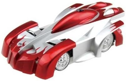 WALL CLIMBER CEILING REMOTE CONTROL ANTI GRAVITY RACING CAR *UK SELLER* (Red)