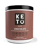 Perfect Keto Base Exogenous Ketone Supplement - Beta-Hydroxybutyrate (BHB) Salts Developed to Burn Fat, Increase Energy and Kickstart Ketosis. Chocolate Sea Salt Flavor (211g)