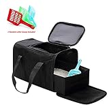 Coopeter Portable Cat Litter Box,Litter Carrier for