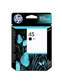 HP 45 Black Original Ink Cartridge (51645 a)