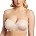 Lilyette by Bali Women's Indulgent Comfort Strapless With Lift, Champagne/Ivory, 36C