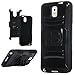 iSee Case Note 3 Case, Galaxy Note 3 Case, (TM) Samsung Galaxy Note 3 Note III N9000 Heavy Duty Dual Layer Hybrid Kickstand (Note3-King Kickstand Black)