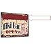 Name's Tiki Bar Open Custom Personalized Chic Sign coaster Mugs Rustic Vintage Style Retro Kitchen Bar Pub Coffee Shop Decor 9