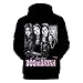 CHAIRAY Blackpink 3D Print Hoodie Lisa Rose Jennie Jisoo Sweater Jacket