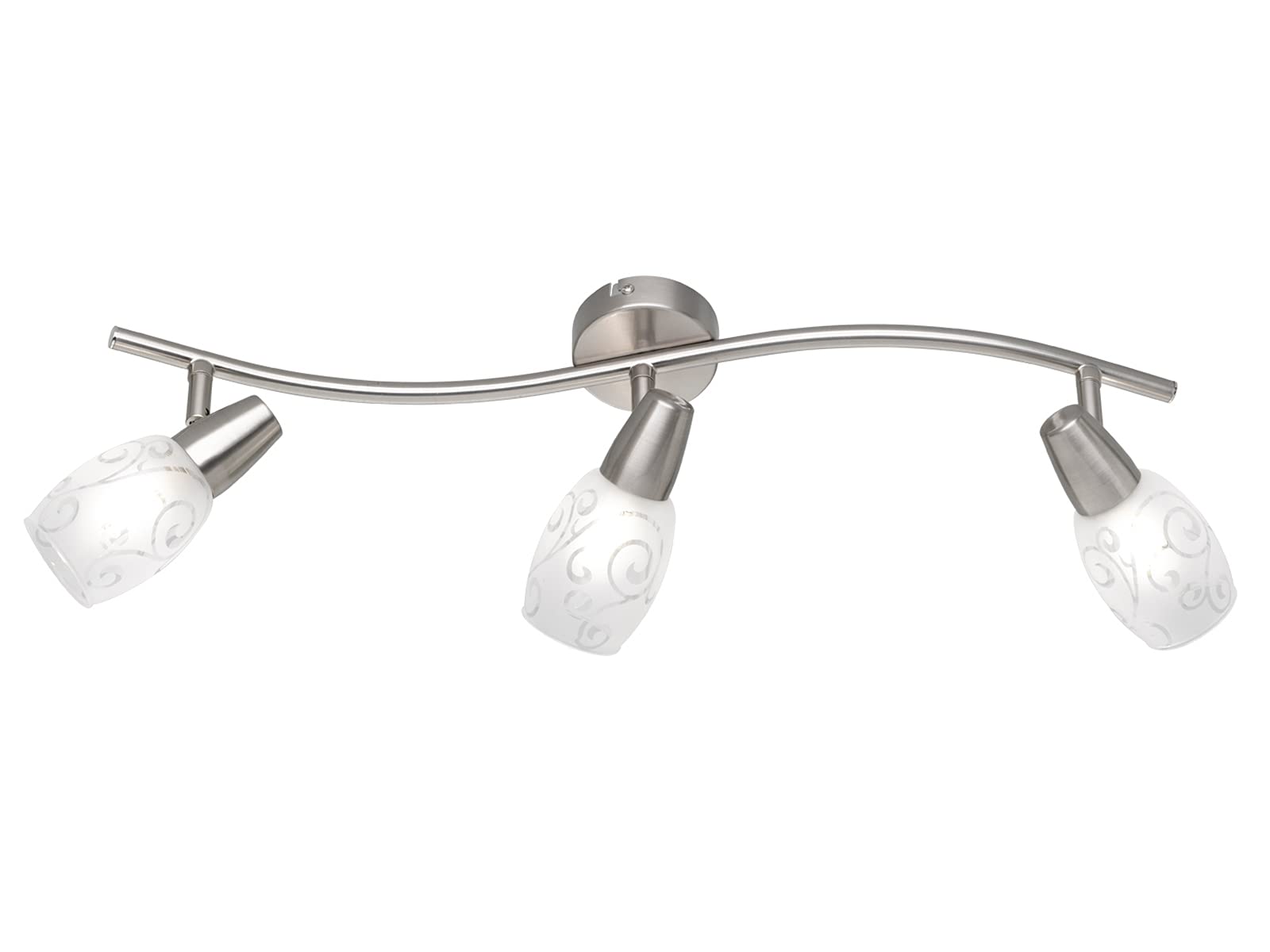 RL LIVE YOUR LIGHT Spotlight, Metal, Matte Nickel