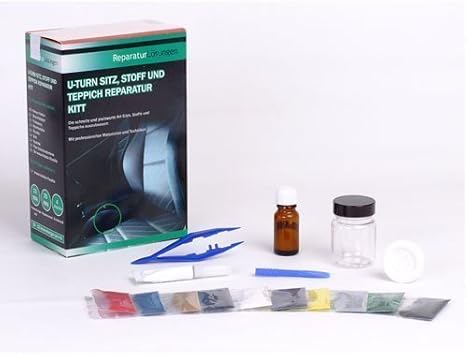 Brandloch Brandfleck Smart Repair Set Autositz Teppichboden