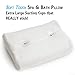 IndulgeMe Super Soft Non Slip Bath Pillow, Bonus Travel Case and Soft Removable Cover, Extra Large Suction Cups, Quick Drying Mesh
