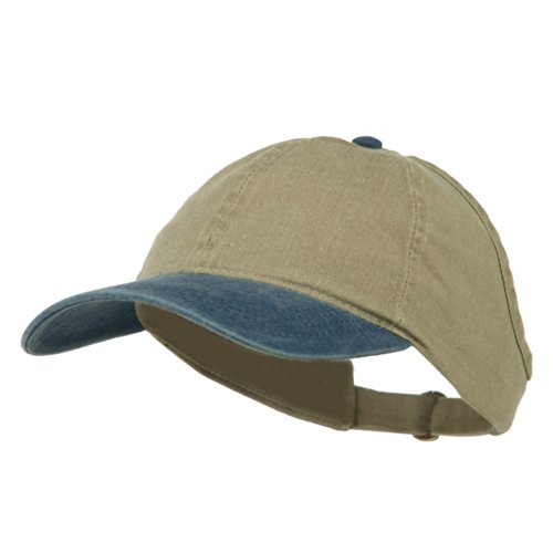 Pigment Dyed Ponytail Cap - Dark Khaki OSFM