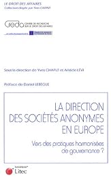 La  direction des sociétés anonymes en Europe