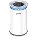 Enther Air Purifier with True HEPA Filter, Air Filter for Allergies Pets Smoke Smokers Home Mold Dust, Air Cleaner Odor Eliminator for Large Room with Air Quality Monitor, Optional Night Light