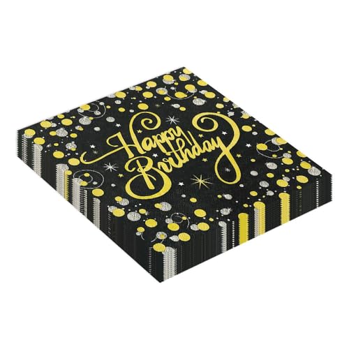 RPS-IND 20 pack,Beverage Decorative Disposable Cocktail Napkin,Napkin for Brunch Party。Party Supplies
