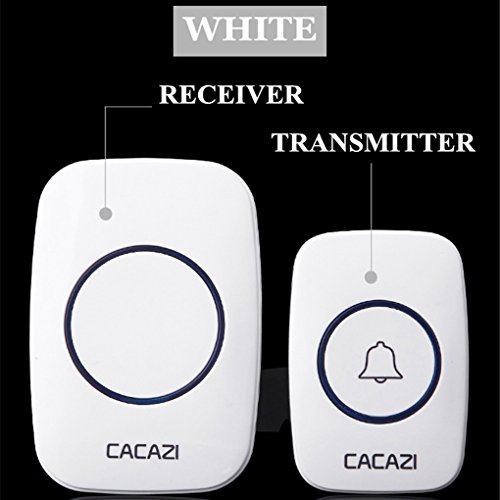 Chilie CACAZI A10 100-240V Wireless Doorbell Waterproof 300M Range Door Bell Low Price Home 38 Chimes Door Ring