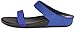 FitFlop Women's Banda Micro Crystal Slide, Mazarin Blue, 7 M US