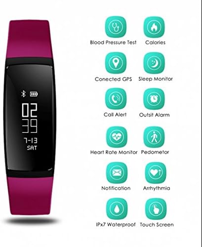 Reproductor de MP3 Fitness Tracker, Smart Activity de banda ...