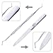 Ingrown Toenail Lifter & 2 sided manicure nail file cleaner Sturdy & Durable 100% Surgical Stainless Steel