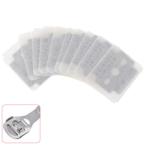 BKID 100Pcs/Set Replacement Blades,Pedicure Safety Slide Callus Remover Shaver Corn Cutter,Skin Foot Callus Rasp Remover Pedicure Blades