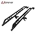 U-Drive Textured Black Running Boards Armor Kit for 2007-2020 Toyota Tundra Double Cab | Step Bar | Side Step | Nerf Bars