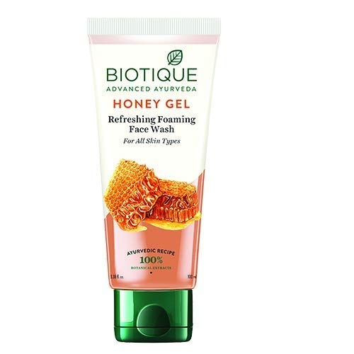 biotique honey gel face wash price