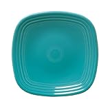 Fiesta Square Salad Plate, 7-1/2-Inch, Turquoise