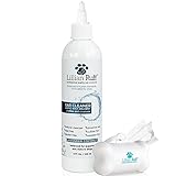Lillian Ruff Ear Cleaner for Dogs and Otic Wax Solvent with Aloe - Coconut and Lavender Scent - Dissolve Wax and Eliminate Ear Odors with Tea Tree Oil and Bee Propolis - Safe for Sensitive Ears