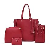 Women Four Bag Set,HIRIRI Hot Sale Lady Four Pieces