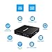 GN34 Mini PC Apollo Lake Celeron J3455 Processor 6GB RAM, 64GB eMMC, DIY SSD, 4K Intel Quad Core CPU up to 2.3GHz, 1000M LAN, Dual Band WiFi, HDMI&VGA, Support Windows 10 Pro, Linux, WOL and PXE Bootthumb 1