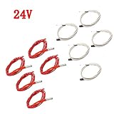 CCTREE 24V 40W 620 Ceramic Cartridge Heater and NTC Thermistor 100K 3950 for 3D Printer Creality CR-10 V2,CR-10S Pro, CR-X,Ender 3,Ender 3 Pro (Pack of 10pcs)