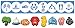 Beach & Nautical 8 Disk Set for Cookie Presses
